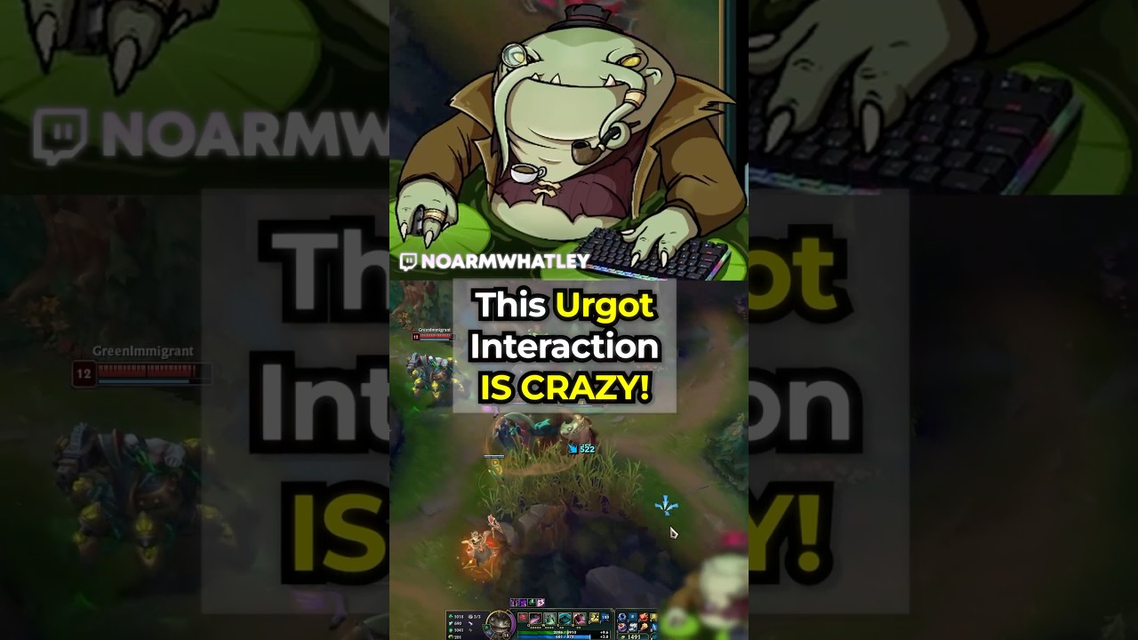 The CRAZIEST Urgot Bug Interaction 😭