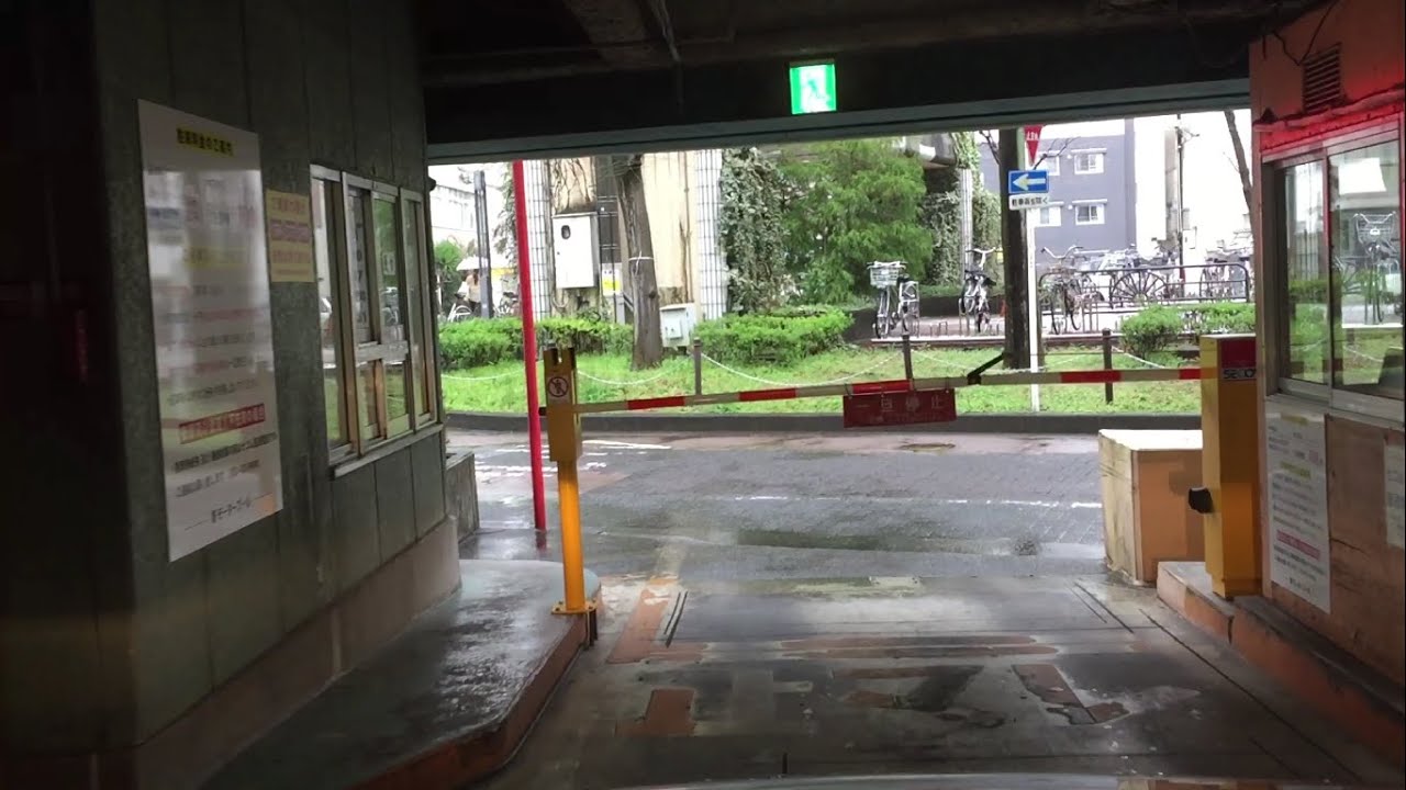 寿モータープール 立体駐車場（車載動画）