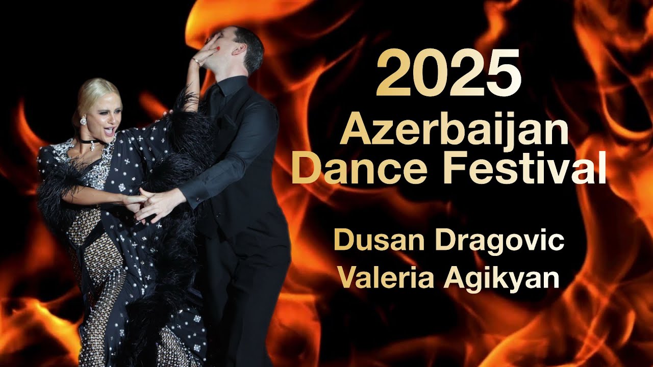 AZDF 2025 | Night of the Dancing Diamonds| Dusan Dragovic - Valeria Agikyan “Quickstep”