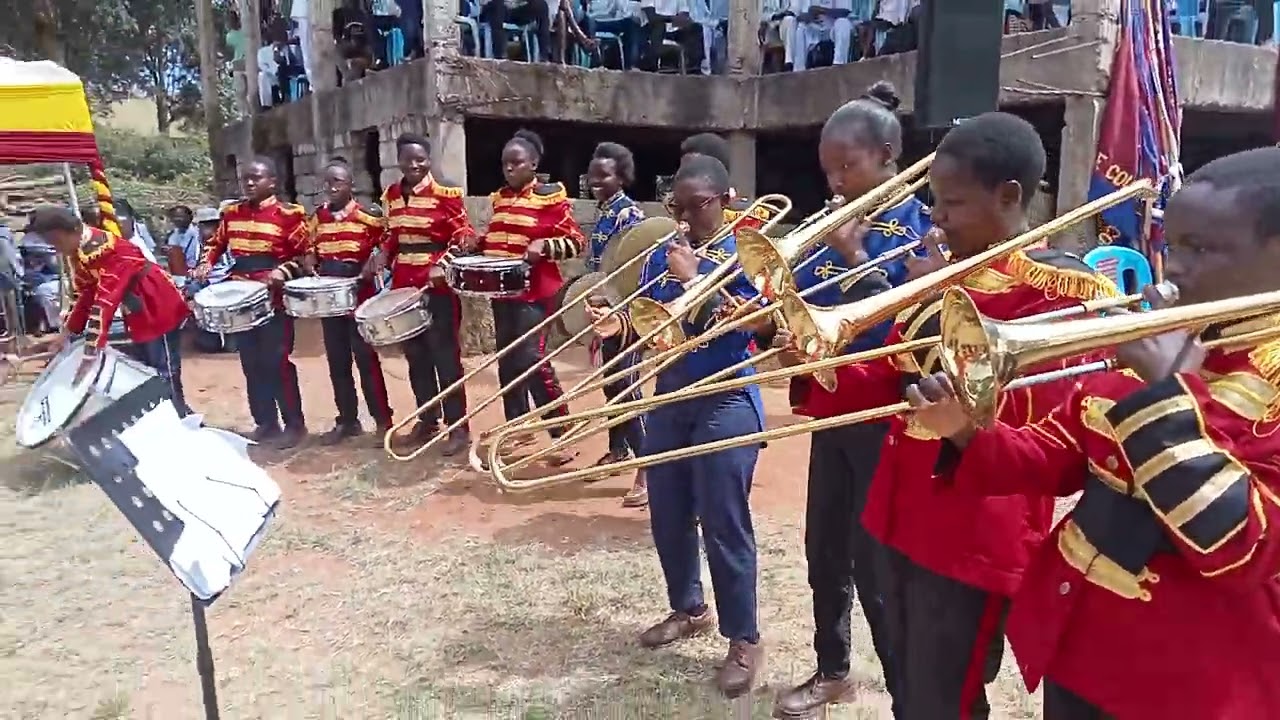 Butere Girls High School performing Kina Nunga Ko