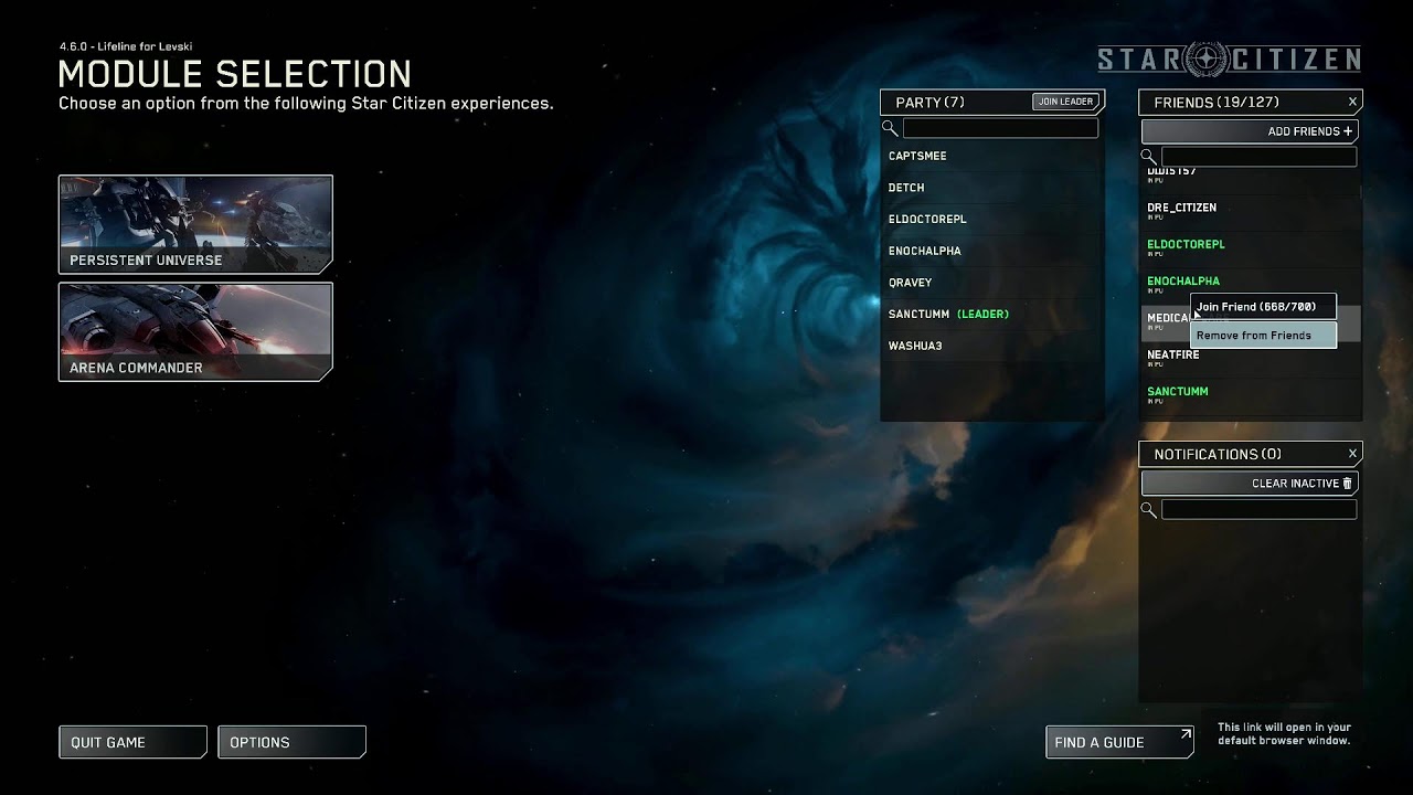 ✨ LIVE ✨ STAR CITIZEN 4.6 CONTESTED ZONES AND EXEC HANGER