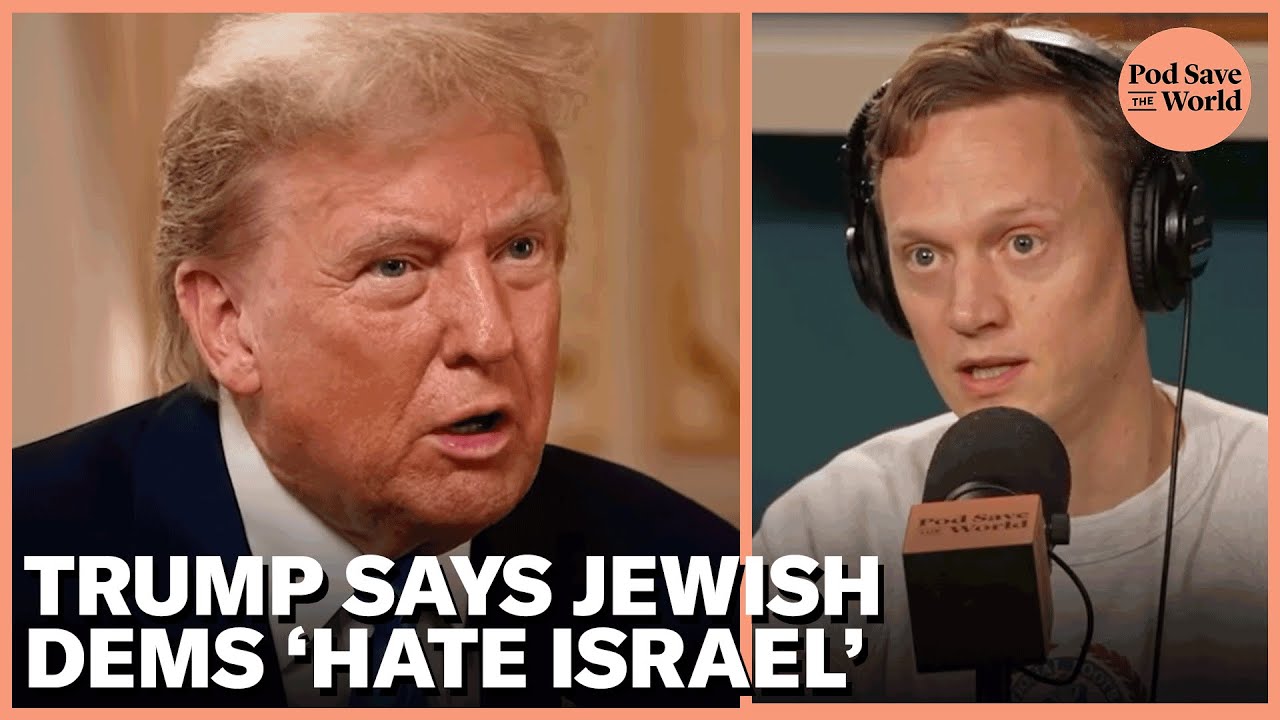 Trump Says Jews Who Vote Democrat 'Hate Israel' + Putin Declares Victory in Sham Russian Election