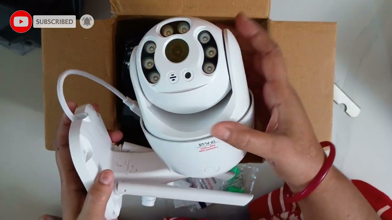TP PLUS 5MP Outdoor Smart WiFi Camera Unboxing & Review | Color Night Vision (2025)