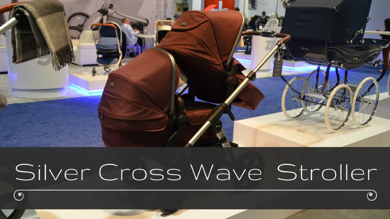 NEW! Preview Silver Cross WAVE Stroller ABC Kids Expo 2016