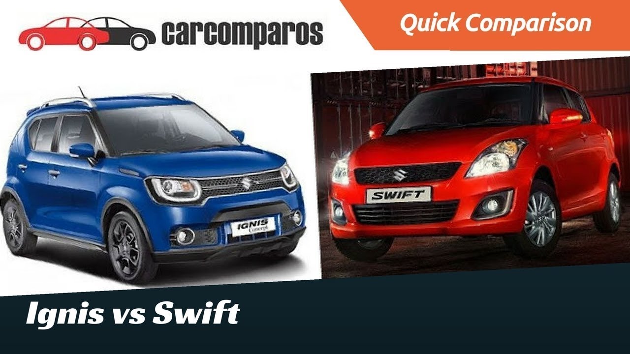 Ignis  vs Swift Comparison