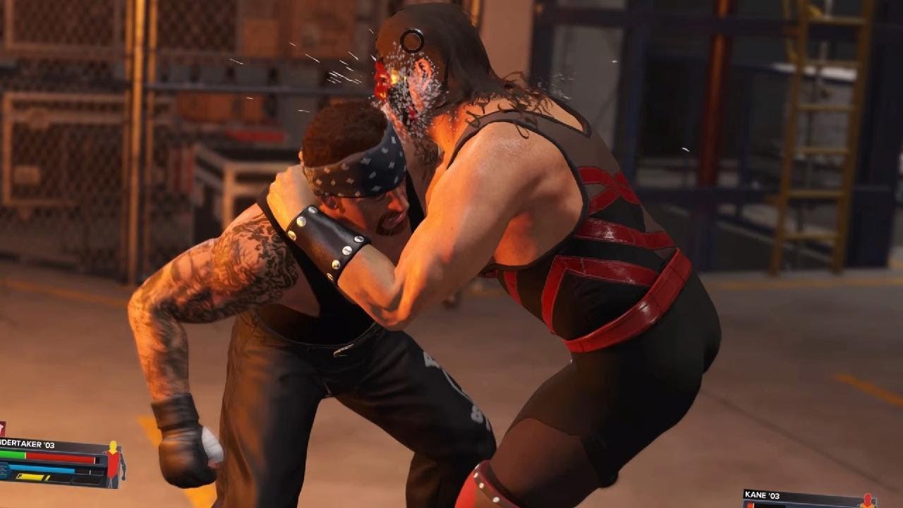 WWE 2K23 | The Undertaker vs Kane | Backstage Brawl