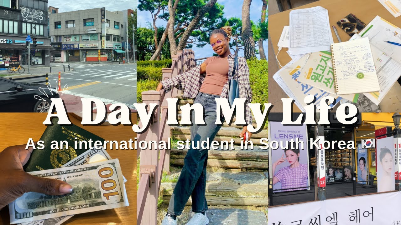 Daily Vlog: Korean language class, Bank runs, Immigration office visit, KAIST