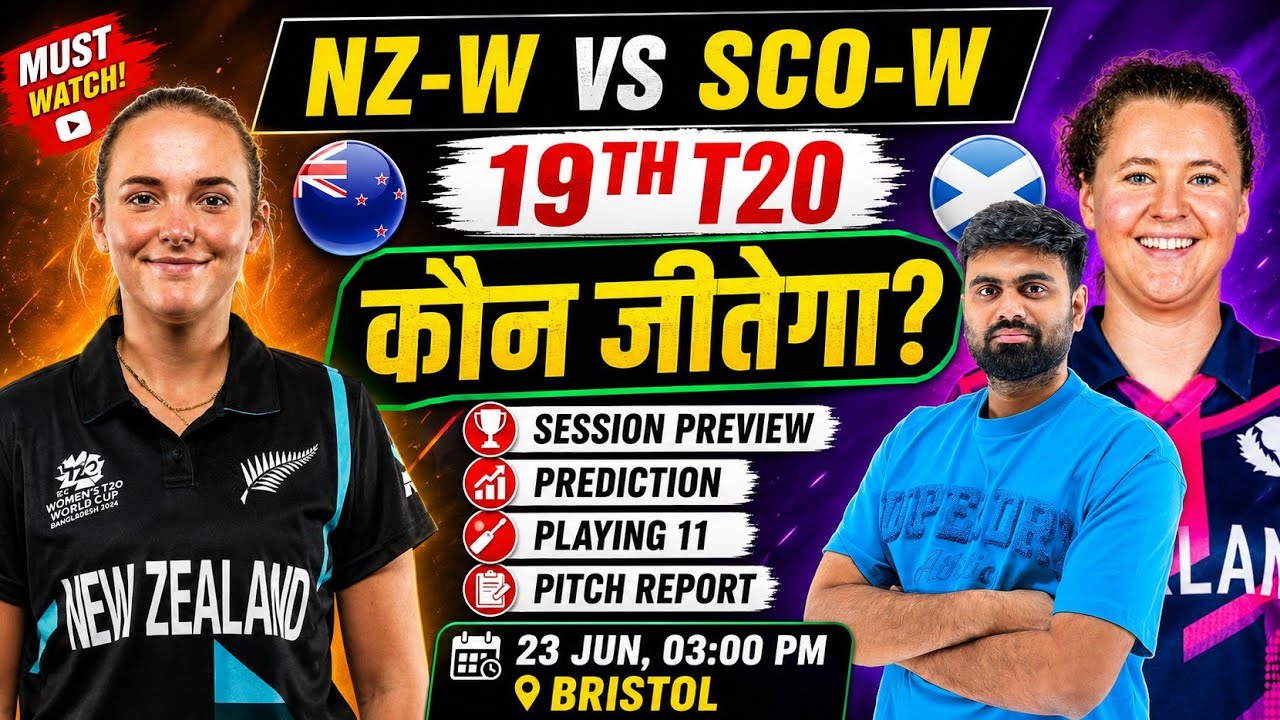 New zealand women vs scotland women 19th match prediction, nz w vs sco w today match prediction