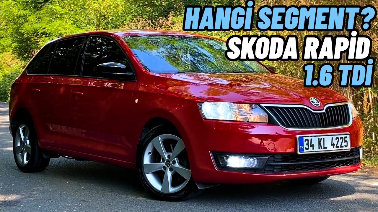 EGEA PARASINA 1.6 TDİ RAPİD? VİRAJI ŞAŞIRTTI! SKODA RAPİD 1.6 TDİ SPACEBACK ELEGANCE POV SÜRÜŞ