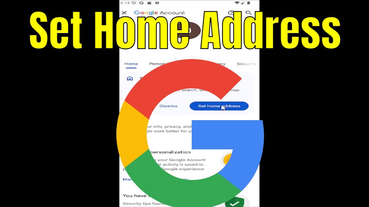 Set a Home Address for Your Google Account [Guide]