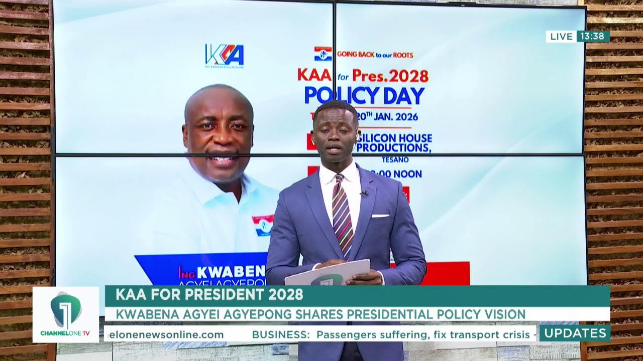 LIVE!!! Kwabena Agyei Agyepong For Pres. 2028 Policy Day