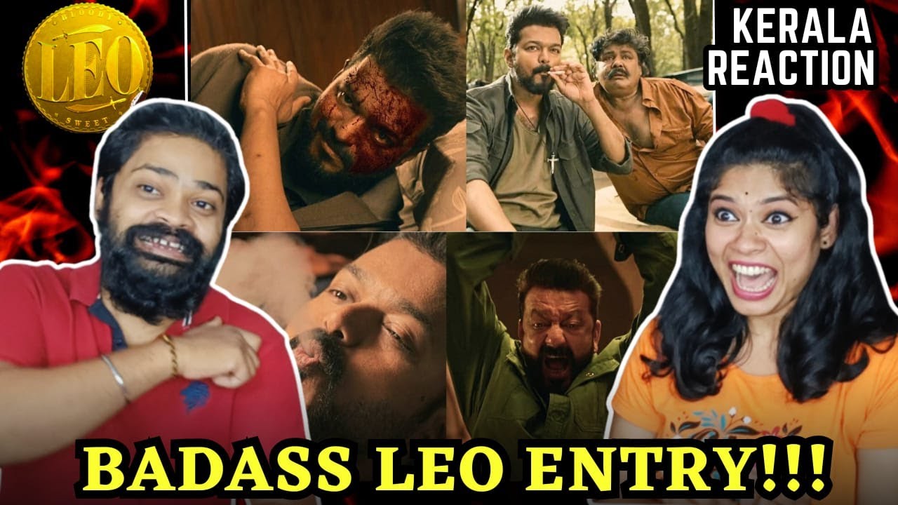LEO Flashback Leo Das Mass Entry Scene REACTION | Malayalam | Thalapathy Vijay | Leo Movie Scenes 8