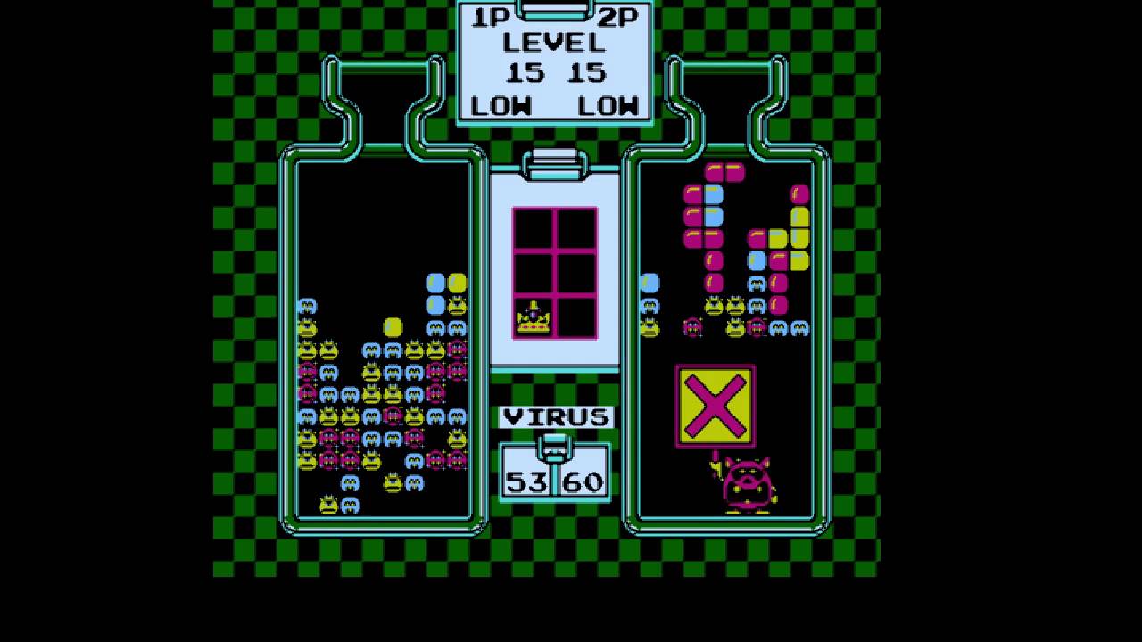Dr. Mario NES (2 player gameplay)