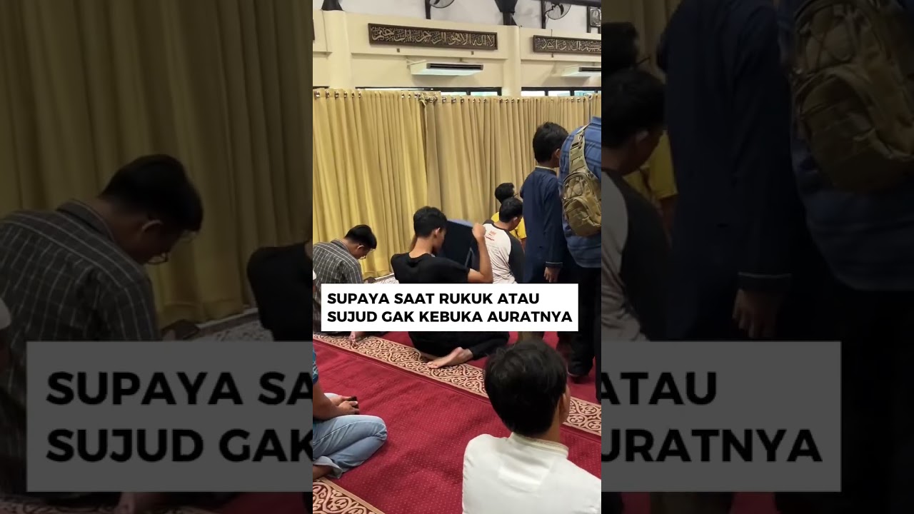 PEMINJAMAN ROMPI SOLAT GRATIS BAGI JAMAAH MRBJ #mrbjtangsel #mrbjtv #rompisholat