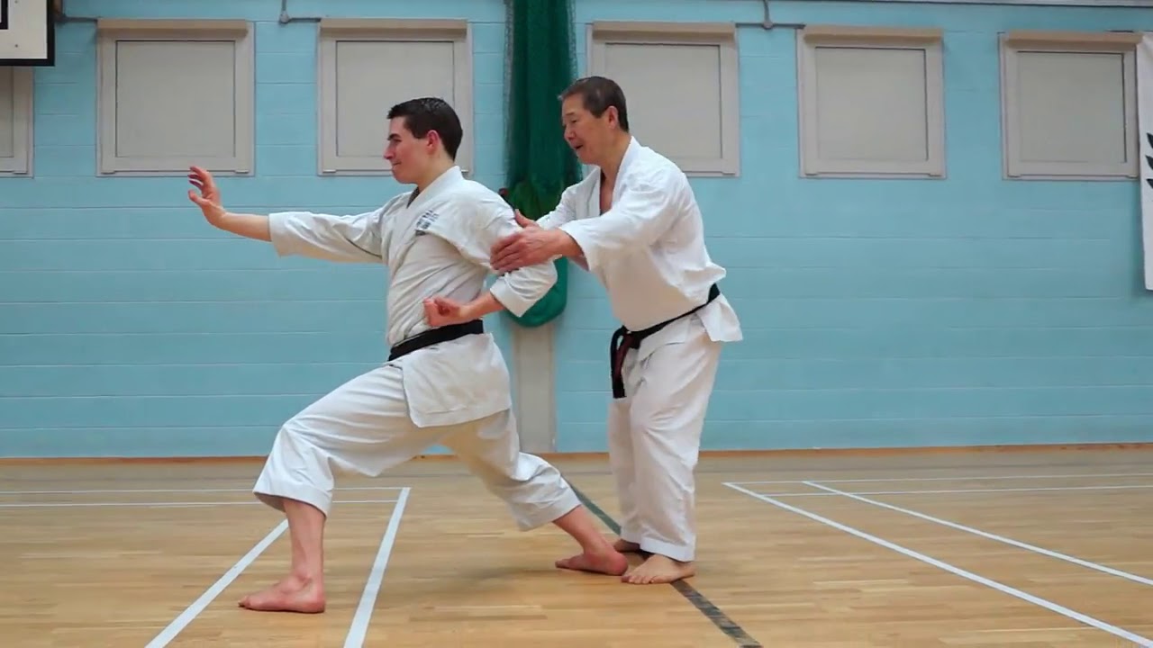 Masao Kagawa Shihan 9th Dan kata Sochin JKS