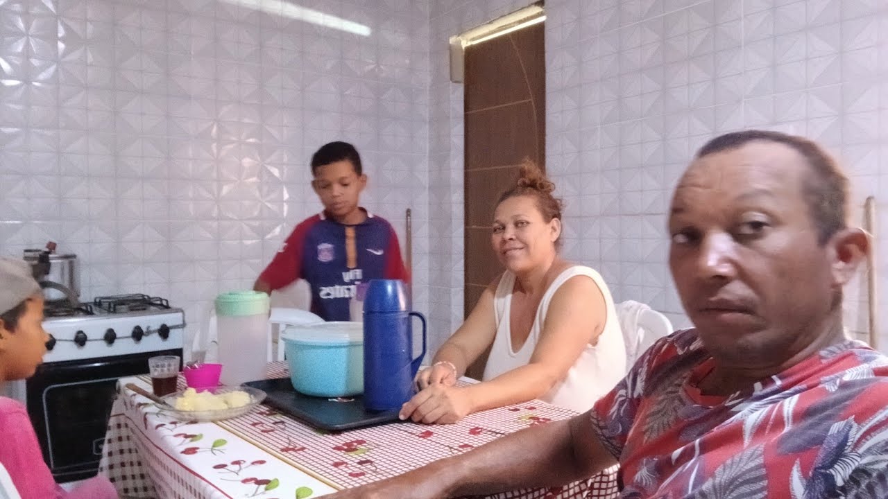Tomando café com macaxeira 