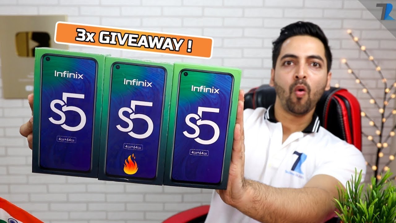 Infinix S5 - Unboxing & 3x GIVEAWAY ! The Most Underrated Smartphone Under Rs.9,000 🔥