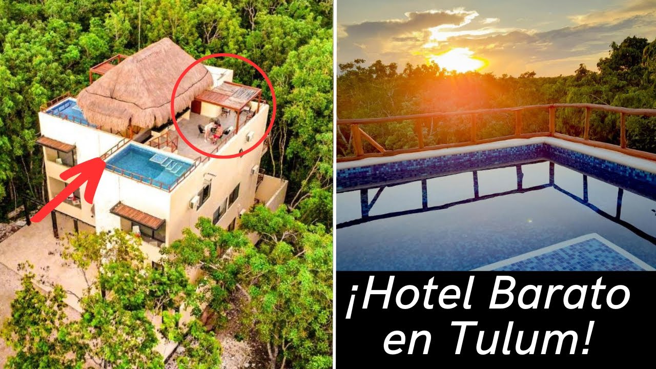 🏨Top 7 HOTELES en TULUM muy BARATOS y Bonitos (All Inclusive)