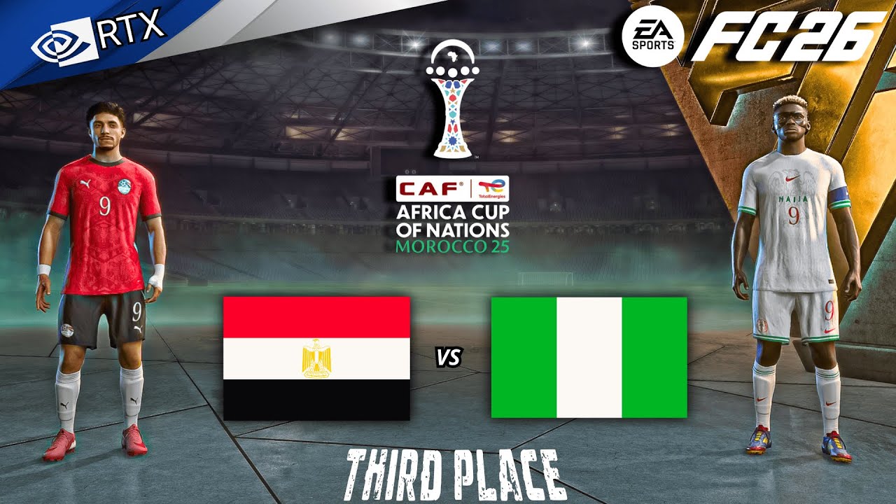 FC 26 - Egypt vs Nigeria | AFCON-2025 Third Place Full Match | PC™ [4K60]