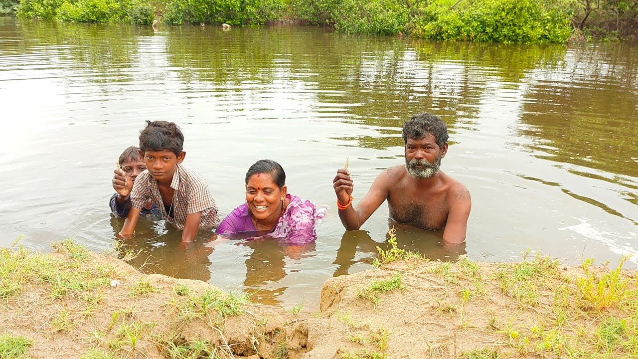இறால் தடவி பிடித்தோம் | மதினி சமையல்