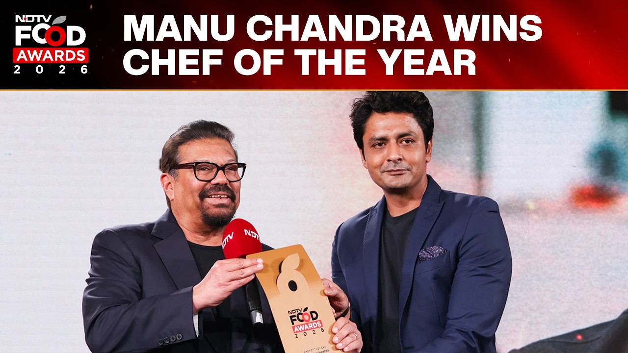 NDTV Food Awards 2026: Шеф-повар года &mdash; Ману Чандра