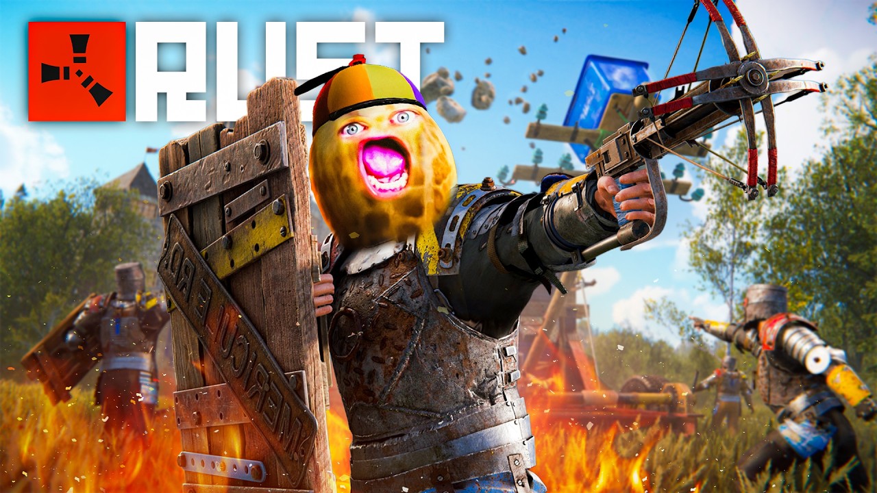 TheBurntPeanut построил СОБСТВЕННУЮ ИМПЕРИЮ вместе с Джинджи и другими | RUST