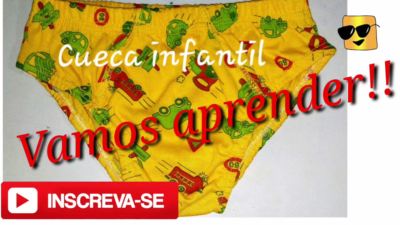 Como fazer um Molde de Cueca infantil: por Rosania Milhome!!