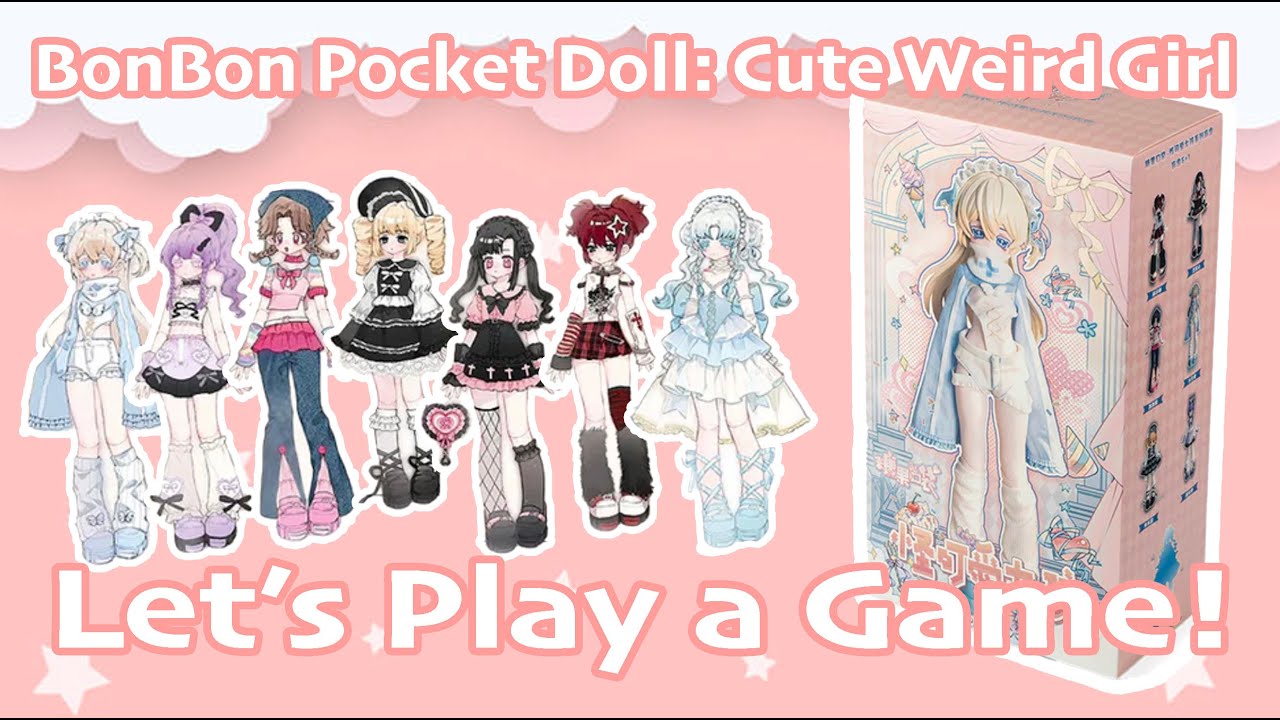 Let's Play a Game with the BonBonPocket Blind Box BJD Doll from Kikagoods!