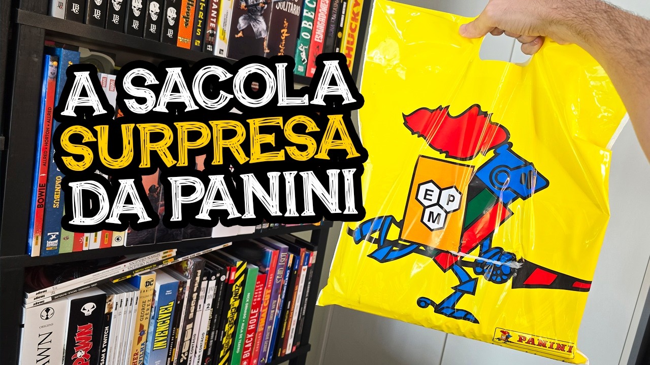 QUADRINHO MISTERIOSO ENTREGUE! #unboxing