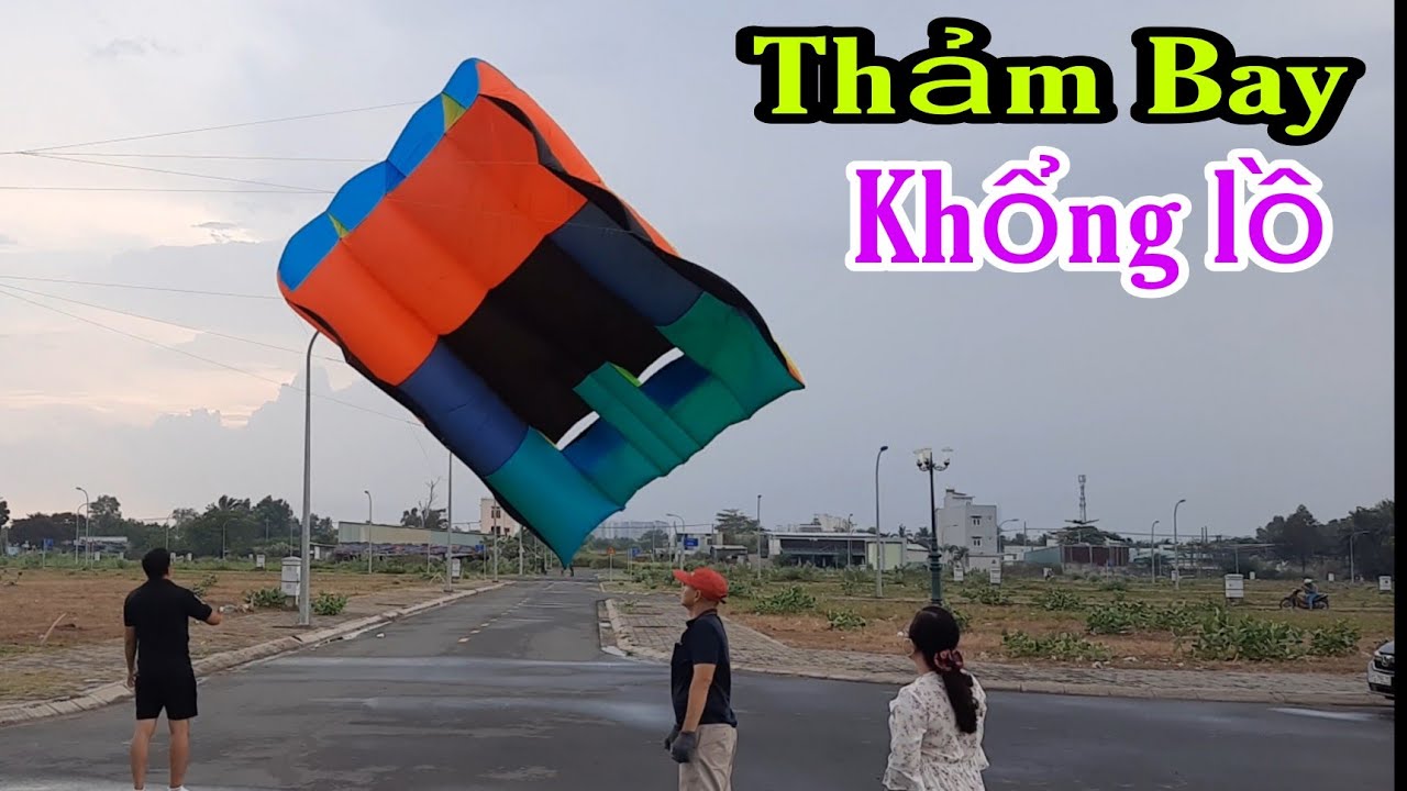 BiBo TV| Thả Diều PILOT Đầu Kéo Khổng Lồ Cùng Cá Đuối Siêu Đẹp #Phần 2