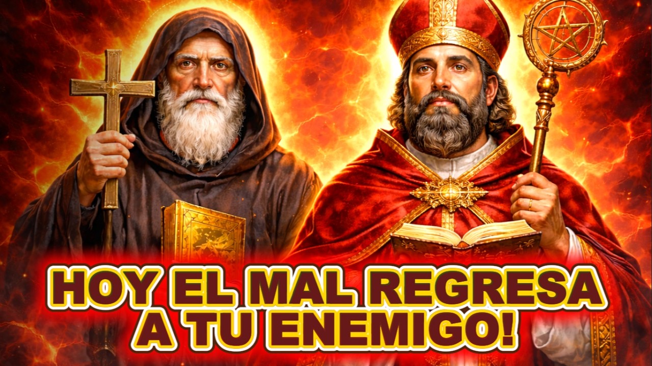 SAN BENITO y SAN CIPRIANO: LA MÁS FUERTE ORACIÓN PARA VOLTEAR MAGIAS Y DESTRUIR ENEMIGOS!