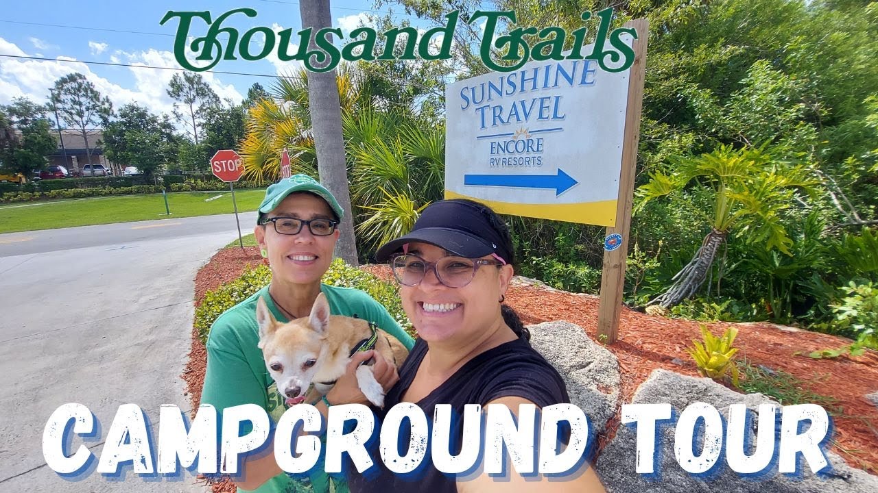Thousand Trails Sunshine Travel Vero Beach Tour | Trails Collections Campground | S5E22