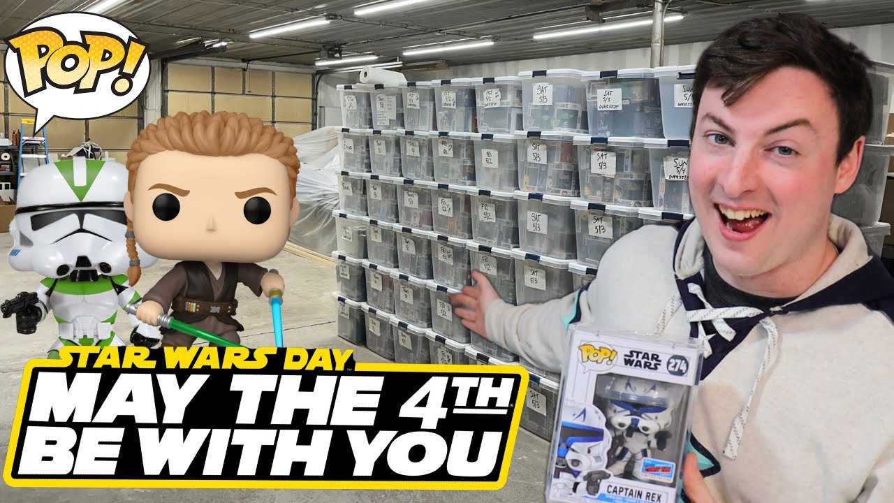 Prepping For Our Biggest May the 4th Event EVER! (Funko Vlog)