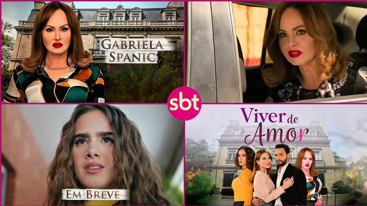 Viver de Amor | 1°Chamada da Estréia com Gabriela Spanic no SBT em 2025