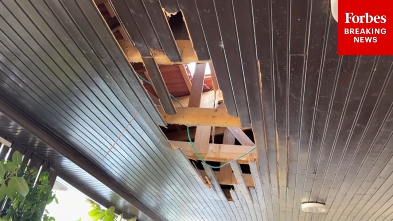Missile Fragment Strikes Home In Northern Israel, Damaging Building