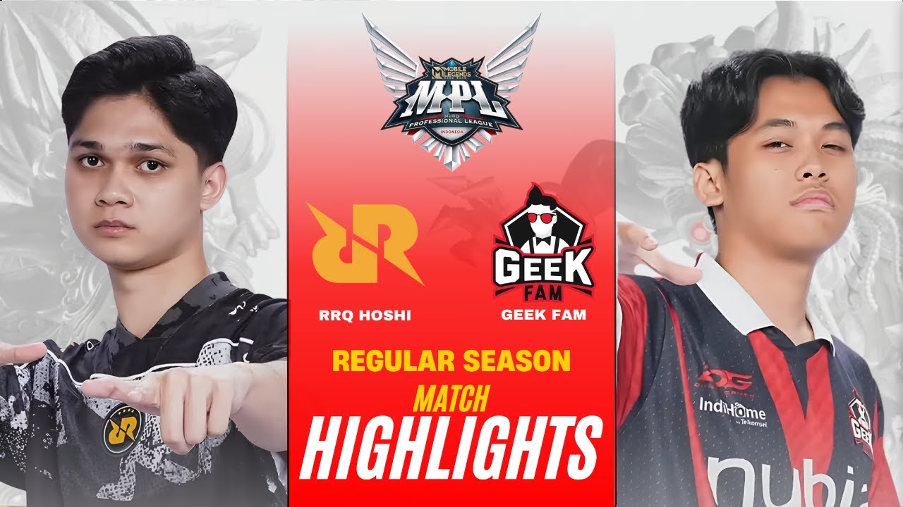 [HIGHLIGHTS] RRQ vs GEEK REGULAR SEASON | MPL ID S16 GEEK vs RRQ