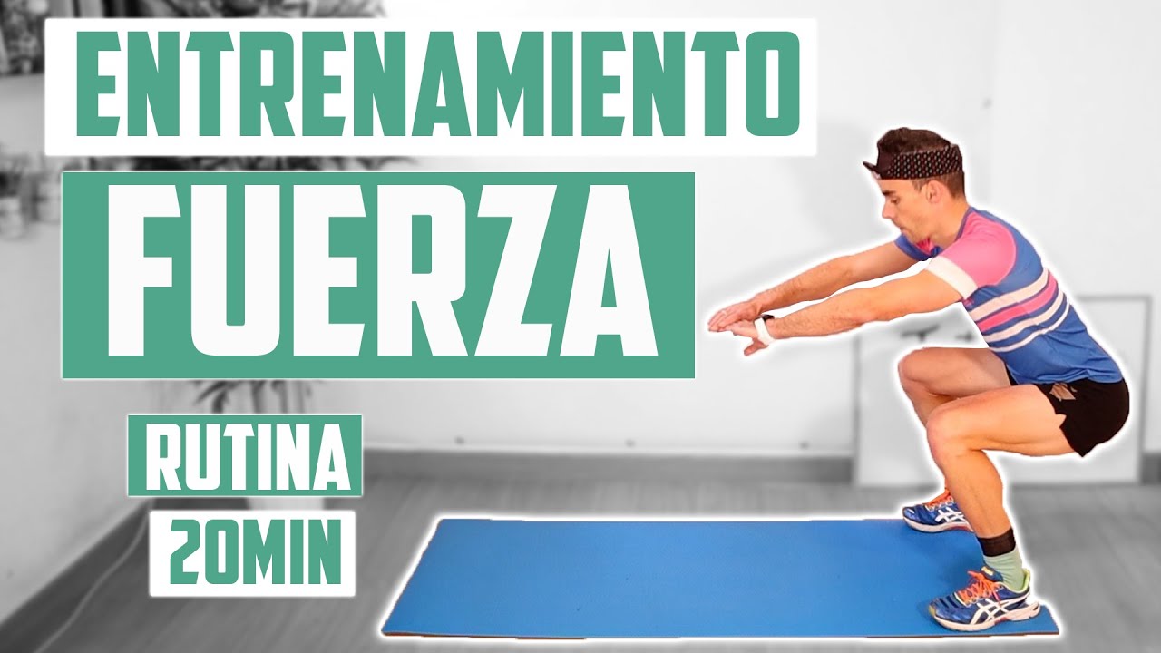 RUTINA ENTRENAMIENTO DE FUERZA PIERNA EN 20MIN | Javier Ordieres