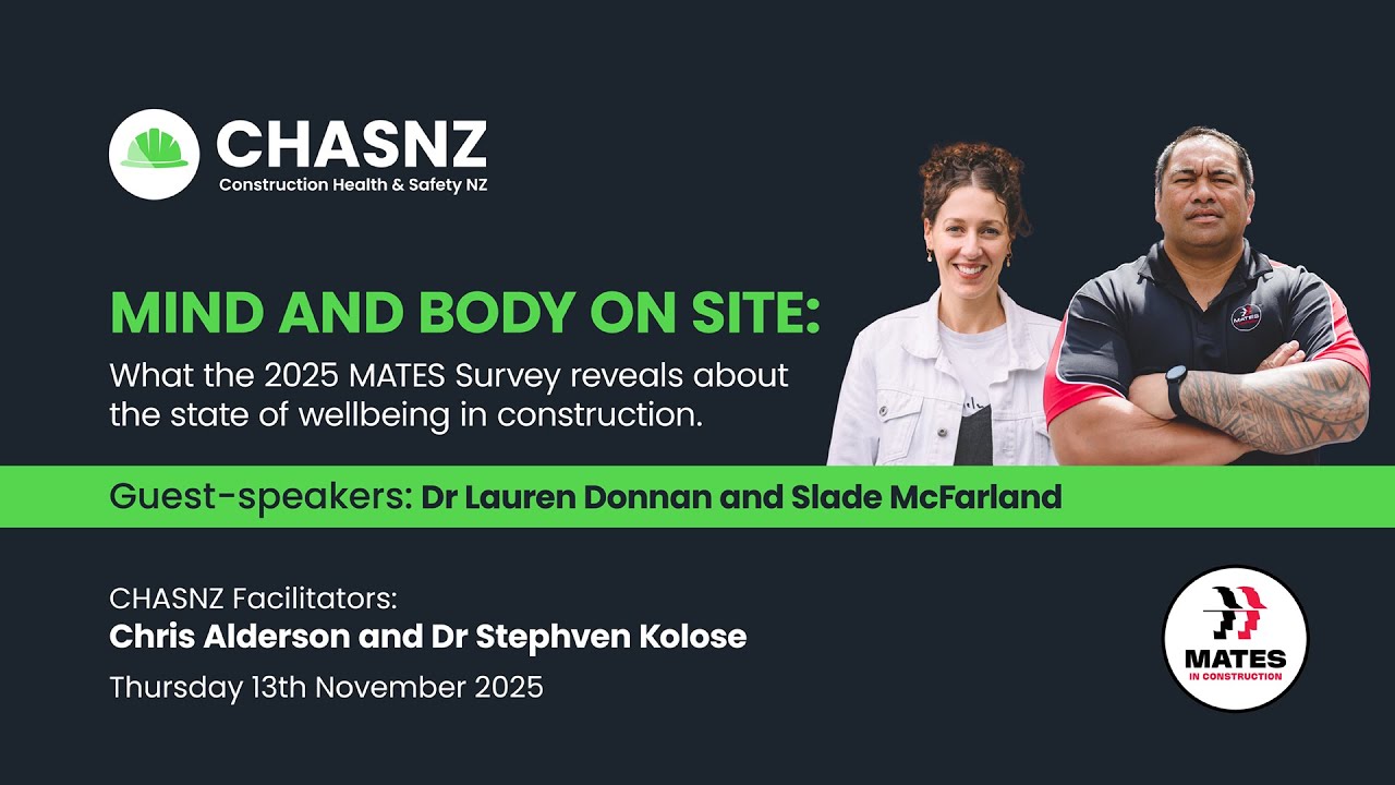 CHASNZ Webinar | Mind and Body On Site
