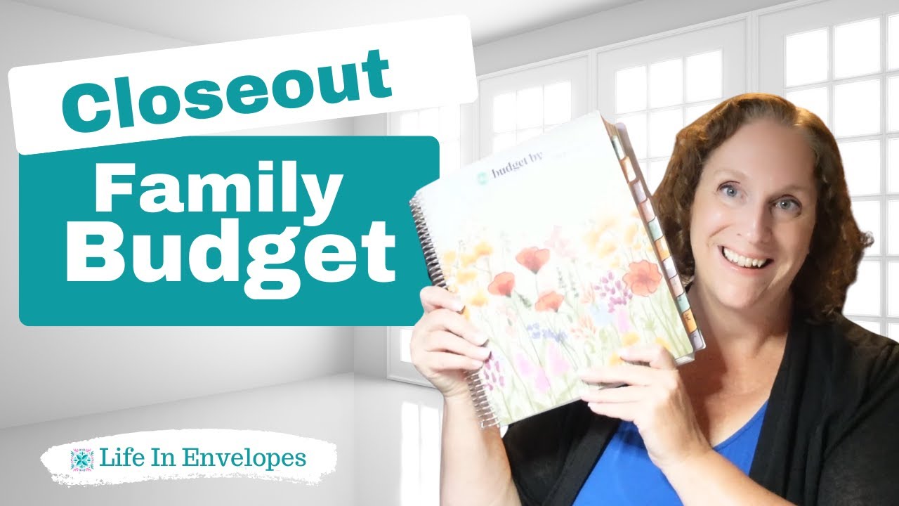 July Budget Closeout / TBM BBP Workbook /  #lowincome #singlemom