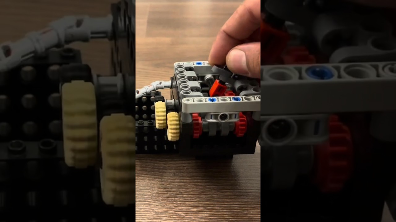 LEGO Technic Manual 6 Speed High Performance Gearbox Building Guide