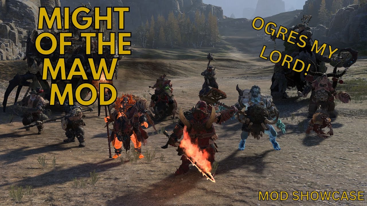 SCM: Might of the Maw! Демонстрация модов! Total War: Warhammer 3!