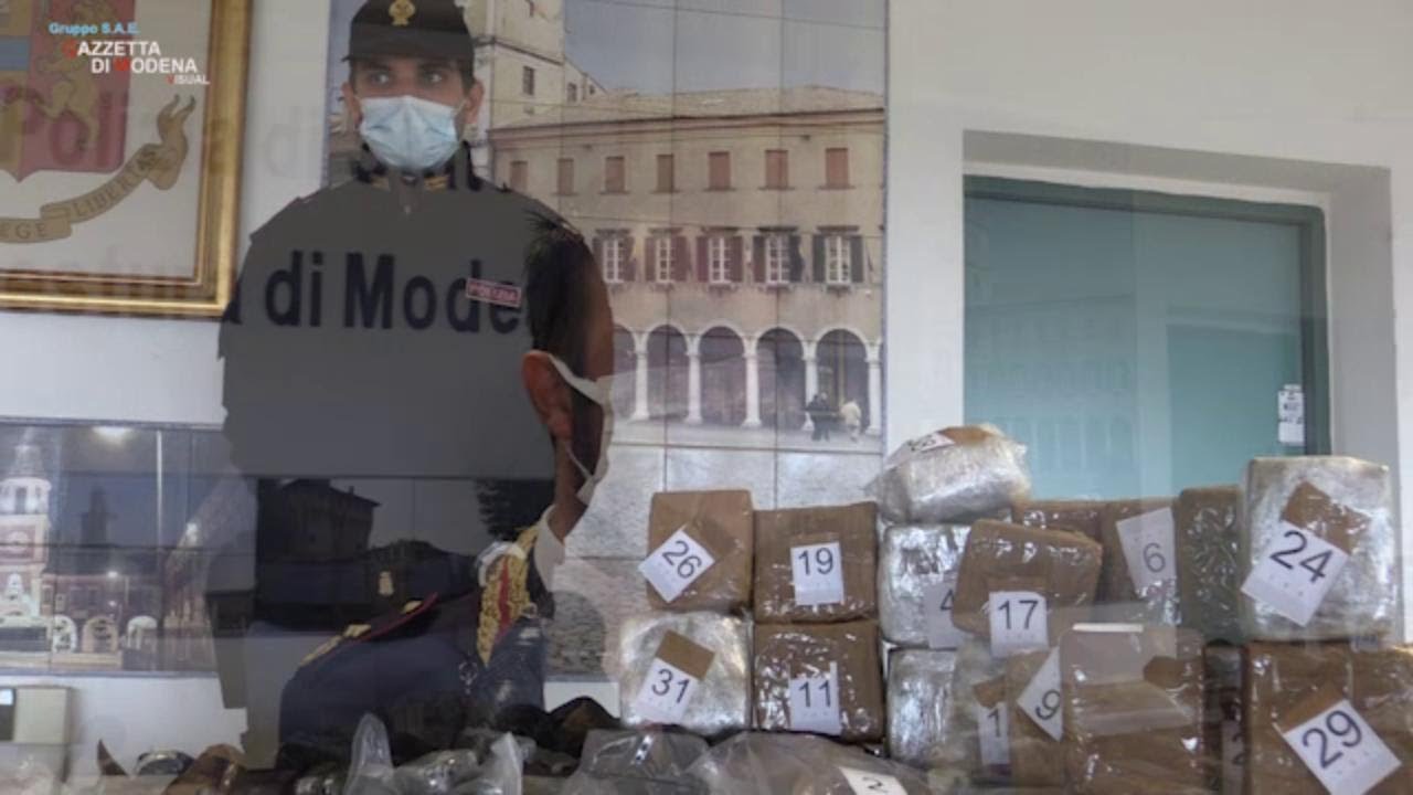 Vignola, recuperati 44 chili di droga per un valore di mezzo milione di euro