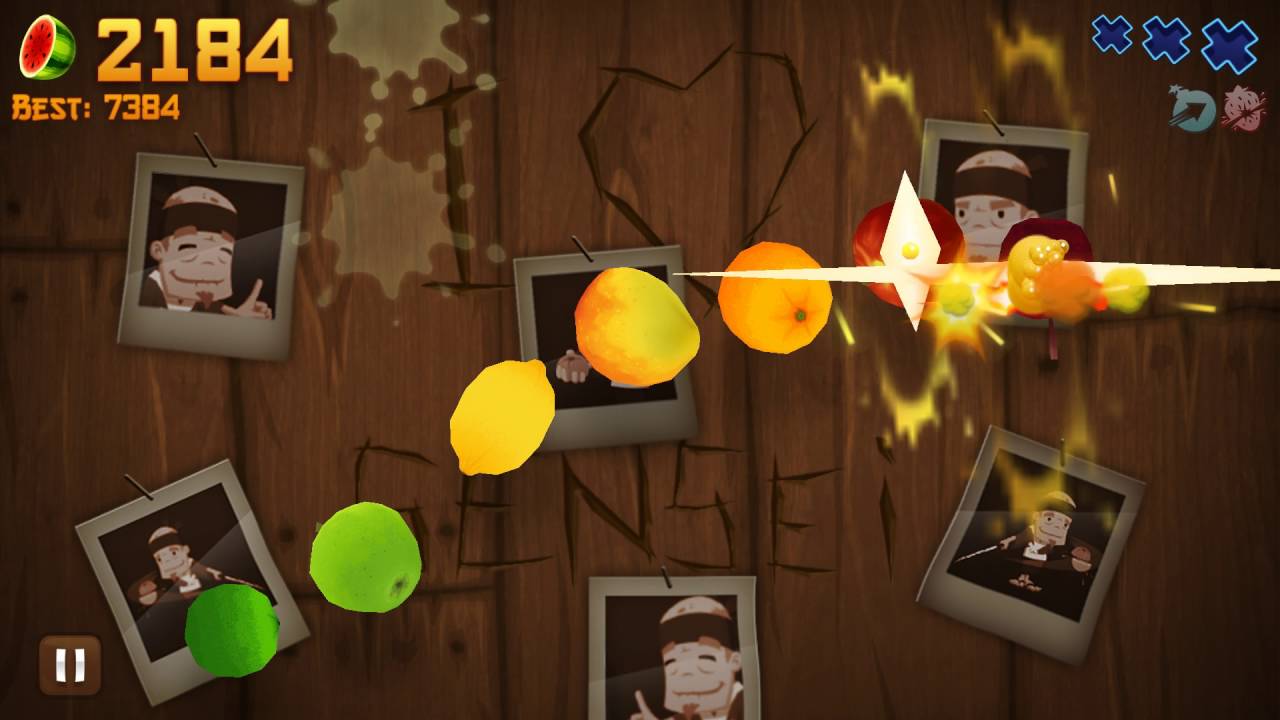 Fruit Ninja Classic Mode High Score: 5917 (Part 1/2)