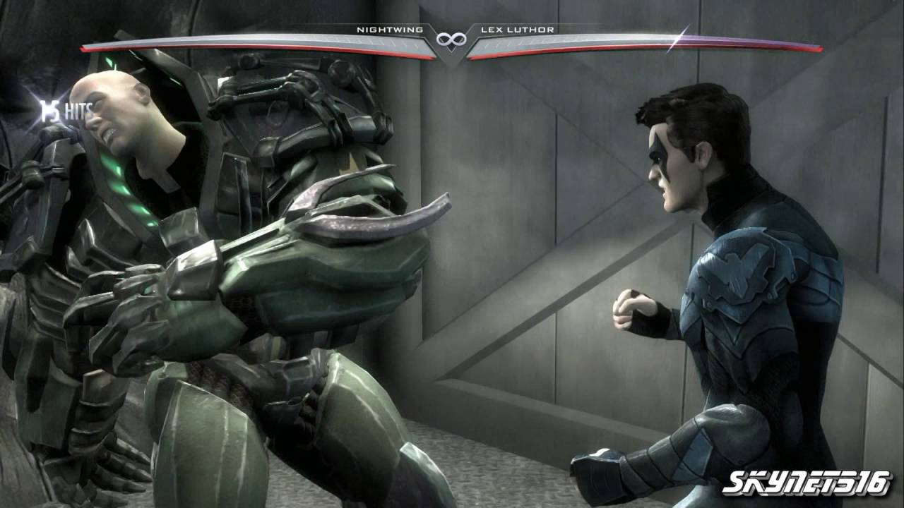 Injustice Gods Among Us Nightwing Combo