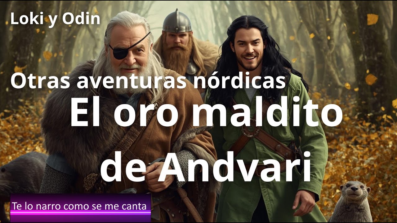Loki y Odin. Otras aventuras n&oacute;rdicas. El oro maldito de Andvari.