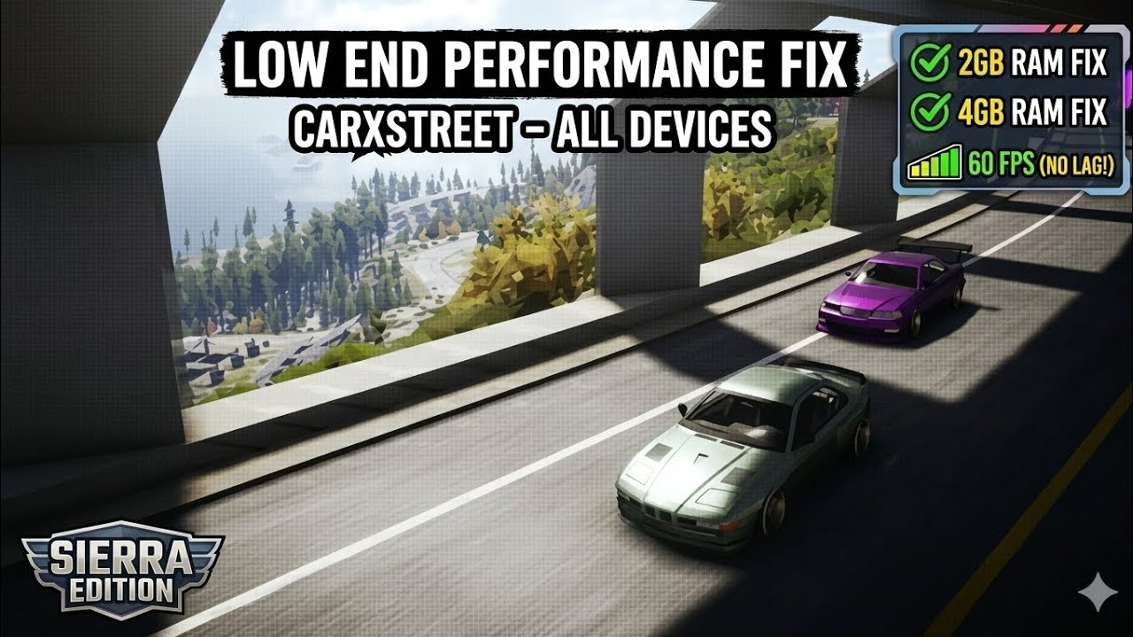 Carxstreet Lowanddevice on 2GB or 4GB RAM,getthat smooth 60 FPSgameplaynow.Fullsetupdetailsbelow! 👇 