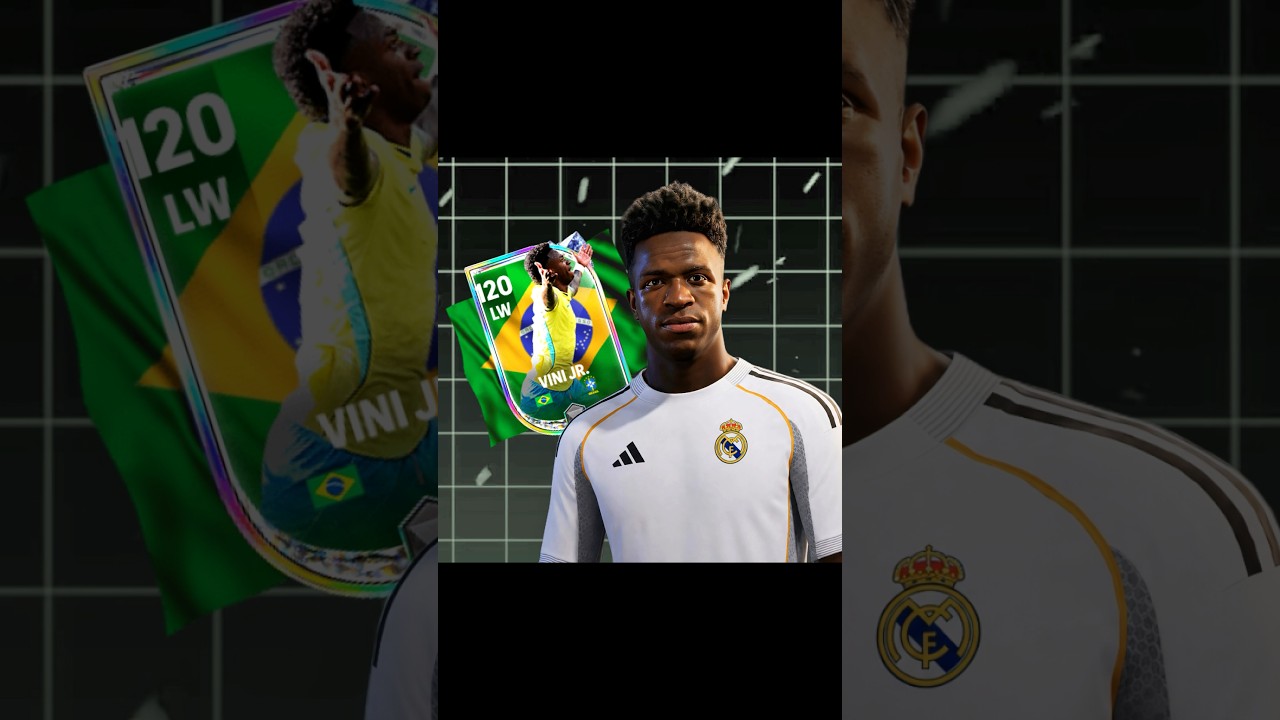 120 OVR VINI JR IN 🤯 FC MOBILE #fcmobile #fifa #fifamobile #worldcup #fifaworldcup