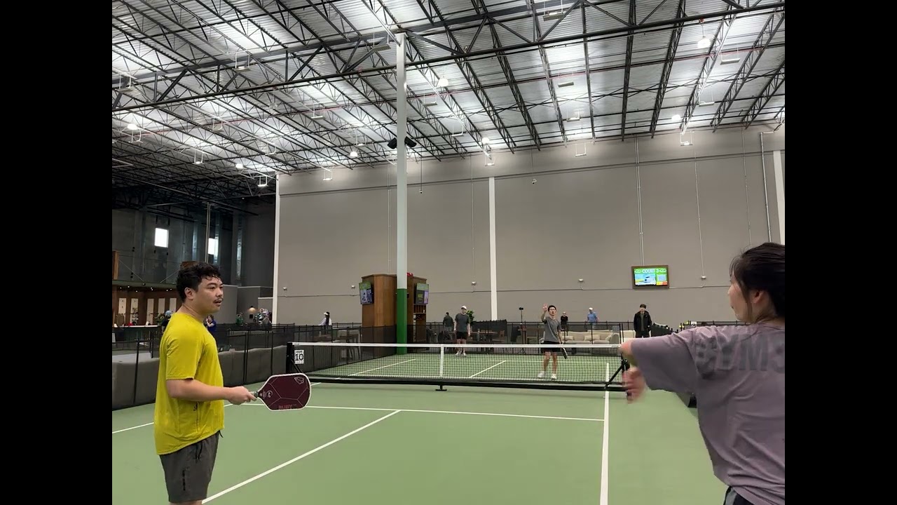 lily/john vs ben/alex pickleball heaven 