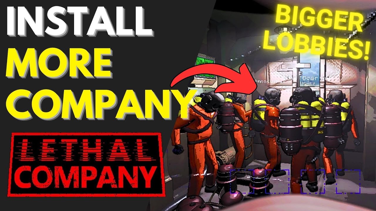 Как установить мод MoreCompany в Lethal Company (Большое лобби)