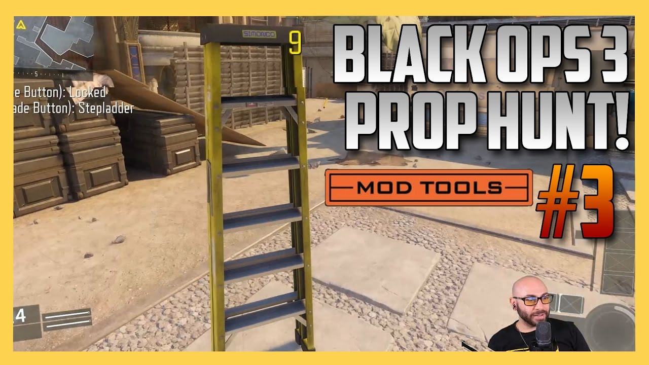 Prop Hunt in Black Ops 3 #3 - BREACH (Call of Duty Mod Tools Minigames Gameplay) | Swiftor